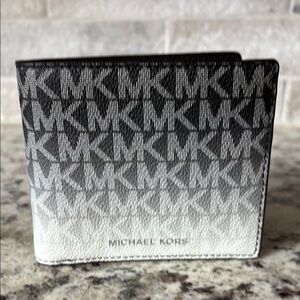 Michael Kors Black and White Wallet